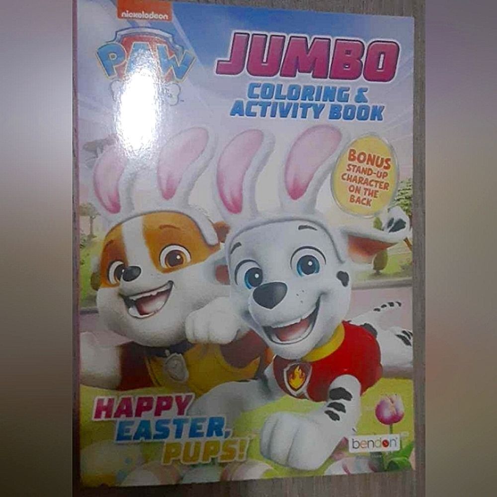 Nickelodeon PAW Patrol Easter Coloring & Activity Book - Brand New